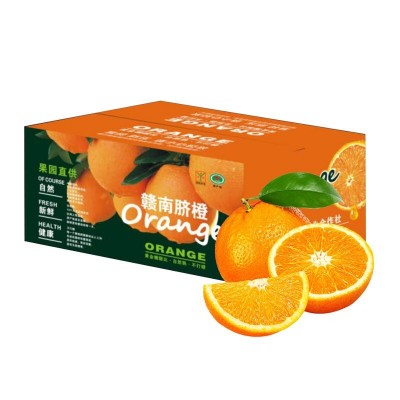 【赣州果园直供】正宗赣南脐橙应季新鲜薄皮橙子超市供应整箱批发图2