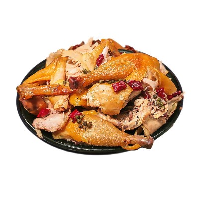 椒麻鸡手撕麻椒鸡正宗麻辣鸡桶子鸡烧鸡即食熟食真空包装五香扒鸡