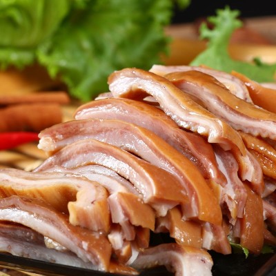 原味猪肚丝免切3斤卤味肉菜熟食半成品新鲜配送酒店特色凉菜商用图4