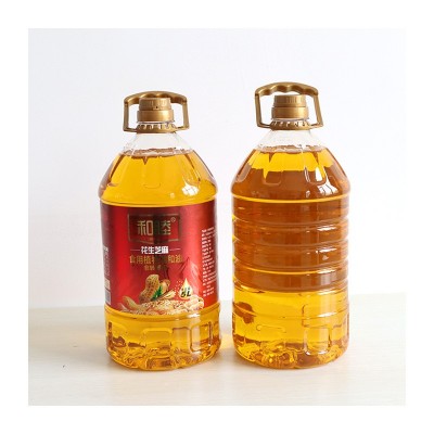 厂家现货5L调和油大桶家用 物理压榨浓香食用植物调和油图5