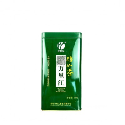 万里江新茶豌豆香浓郁崂山绿茶250g礼盒罐装青岛特产耐泡 崂山绿茶图5
