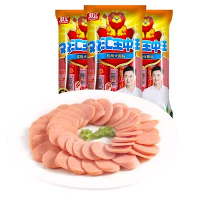 双汇王中王优级火腿肠500g袋装香肠肉肠小零食休闲即食泡面火腿肠图5